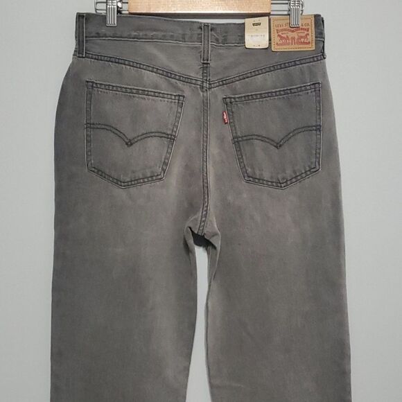 Levi’s nwt low pro straight size 29 grey jeans women’s 100% co… - Picture 9 of 16
